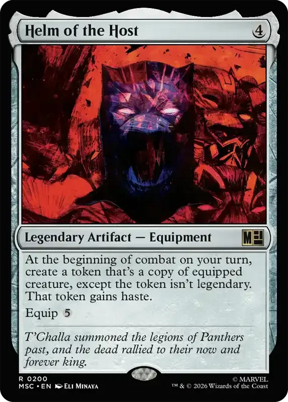 Marvel Super Heroes Set List - Helm of the Host