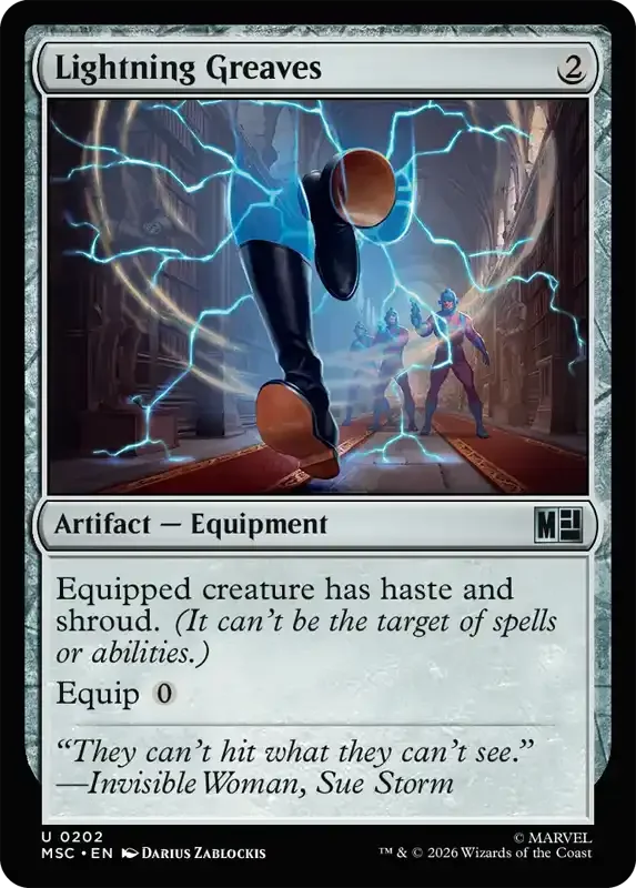 Marvel Super Heroes Set List - Lightning Greaves