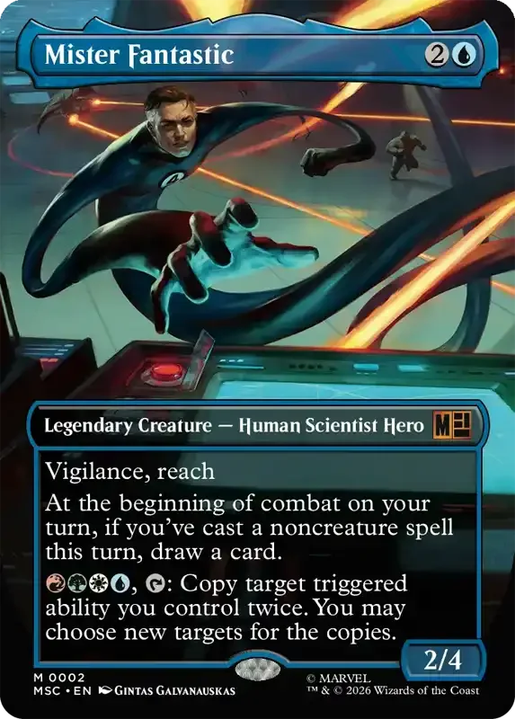 Marvel Super Heroes Set List - Mister Fantastic