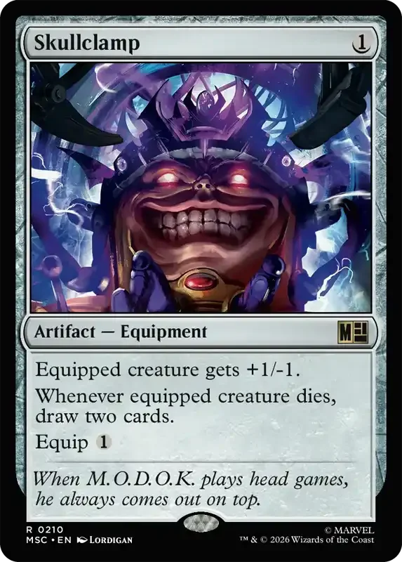 Marvel Super Heroes Set List - Skullclamp