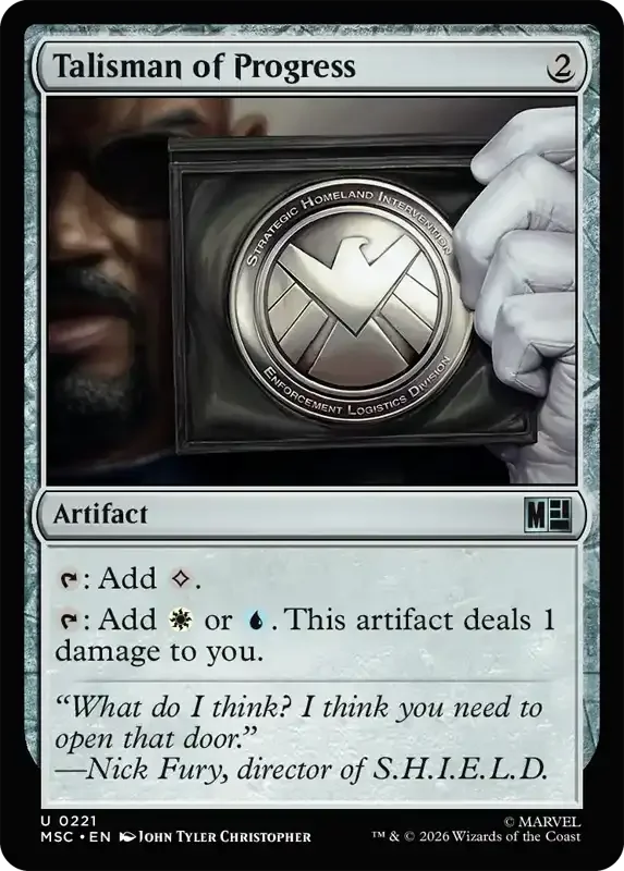 Marvel Super Heroes Set List - Talisman of Progress