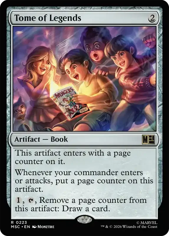 Marvel Super Heroes Set List - Tome of Legends