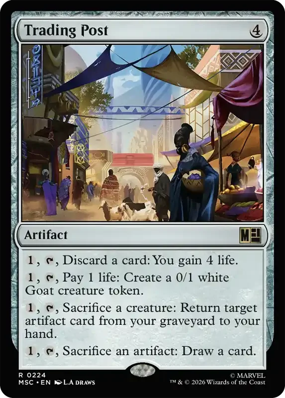 Marvel Super Heroes Set List - Trading Post