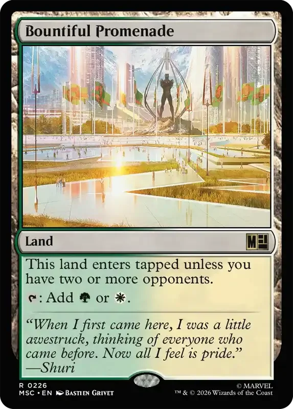 Marvel Super Heroes Set List - Bountiful Promenade