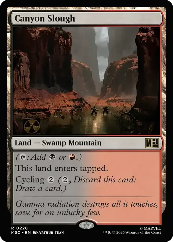 Marvel Super Heroes Set List - Canyon Slough