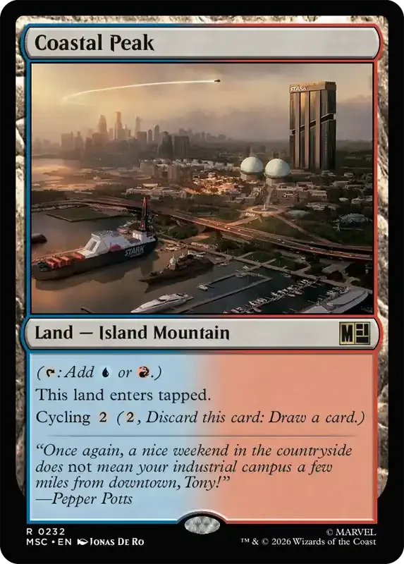Marvel Super Heroes Set List - Coastal Peak