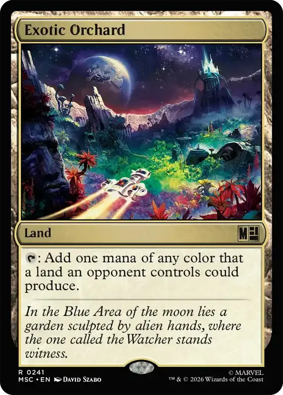 Marvel Super Heroes Set List - Exotic Orchard