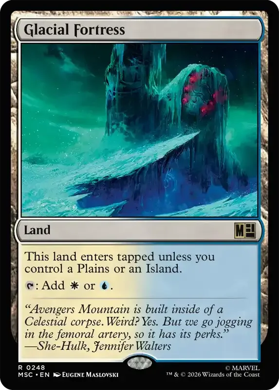 Marvel Super Heroes Set List - Glacial Fortress