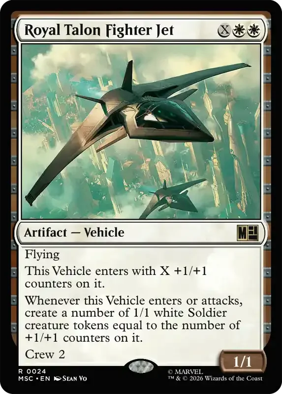 Marvel Super Heroes Set List - Royal Talon Fighter Jet