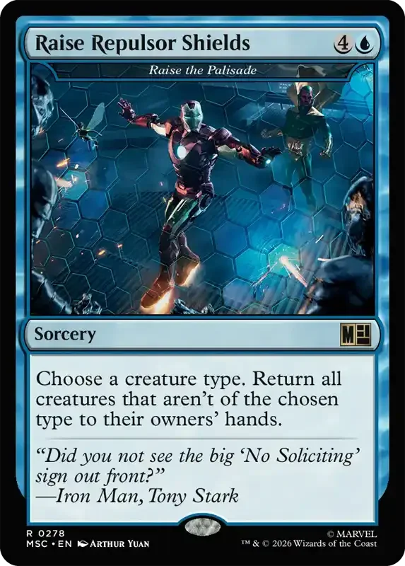 Marvel Super Heroes Set List - Raise the Palisade