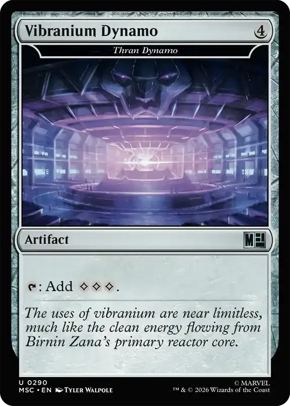 Marvel Super Heroes Set List - Thran Dynamo