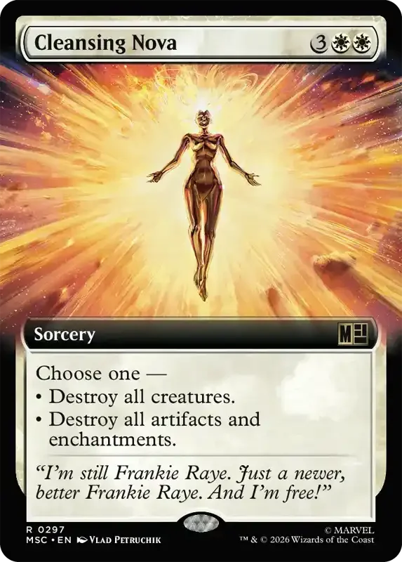 Marvel Super Heroes Set List - Cleansing Nova (2. Version)