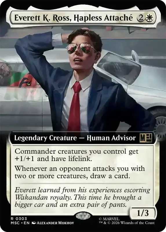 Marvel Super Heroes Set List - Everett K. Ross, Hapless Attaché (2. Version)