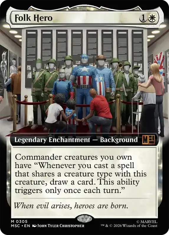 Marvel Super Heroes Set List - Folk Hero (2. Version)