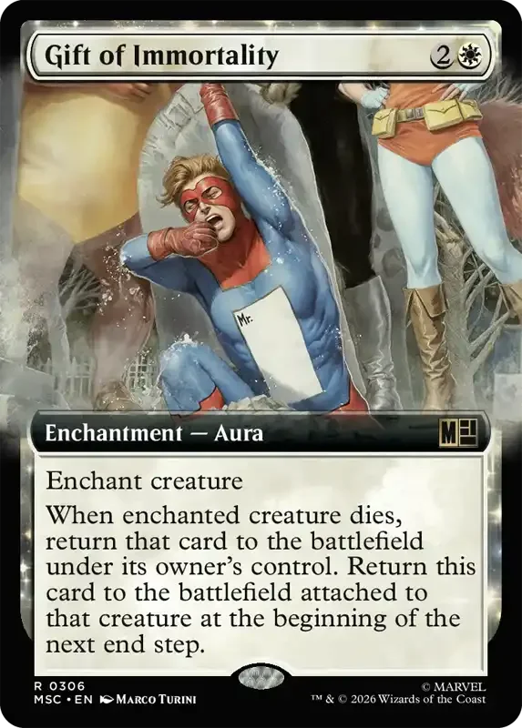 Marvel Super Heroes Set List - Gift of Immortality (2. Version)