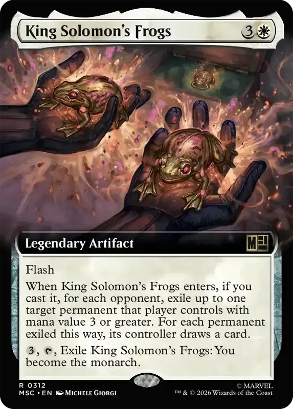Marvel Super Heroes Set List - King Solomon's Frogs (2. Version)