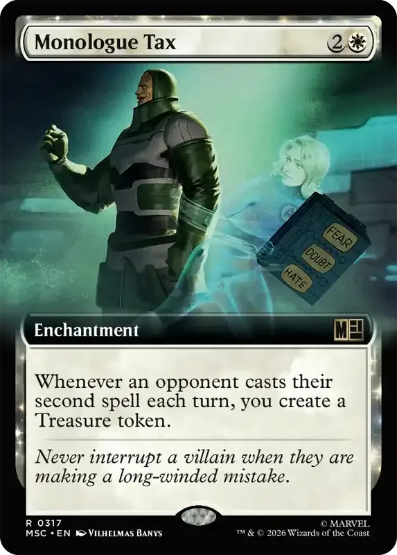 Marvel Super Heroes Set List - Monologue Tax (2. Version)
