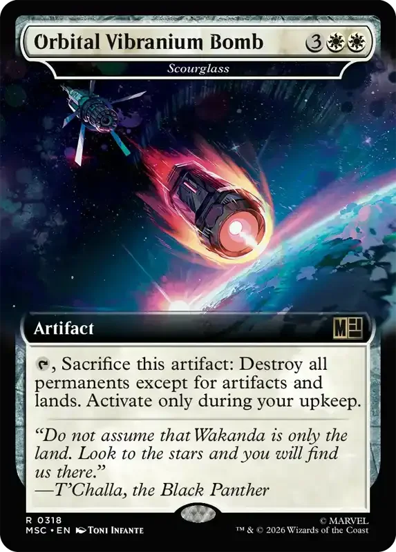 Marvel Super Heroes Set List - Scourglass (2. Version)
