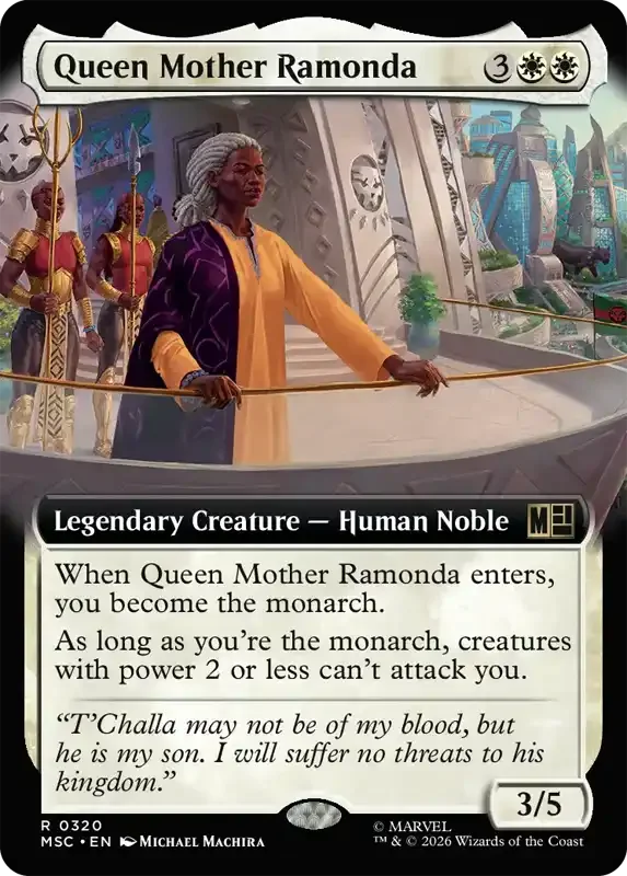 Marvel Super Heroes Set List - Queen Mother Ramonda (2. Version)