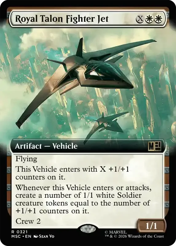 Marvel Super Heroes Set List - Royal Talon Fighter Jet (2. Version)