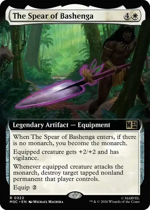Marvel Super Heroes Set List - The Spear of Bashenga (2. Version)