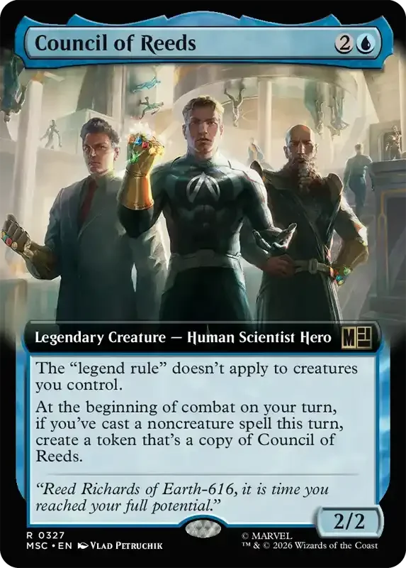 Marvel Super Heroes Set List - Council of Reeds (2. Version)