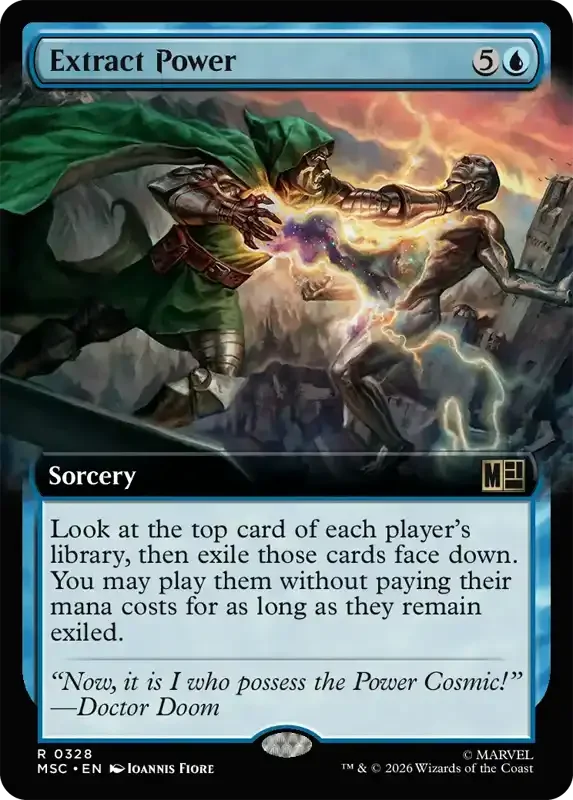Marvel Super Heroes Set List - Extract Power (2. Version)