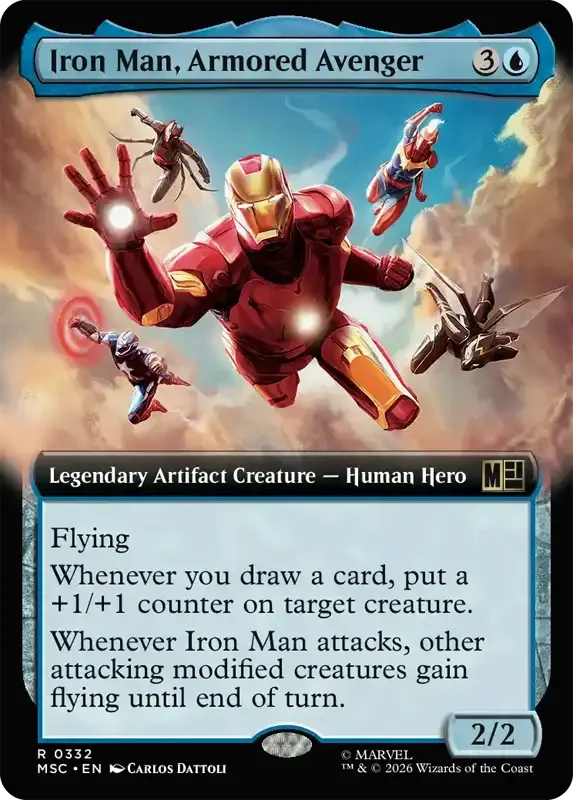 Marvel Super Heroes Set List - Iron Man, Armored Avenger (2. Version)