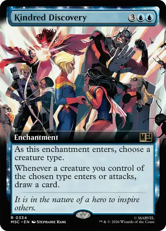 Marvel Super Heroes Set List - Kindred Discovery (2. Version)