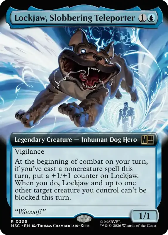 Marvel Super Heroes Set List - Lockjaw, Slobbering Teleporter (2. Version)