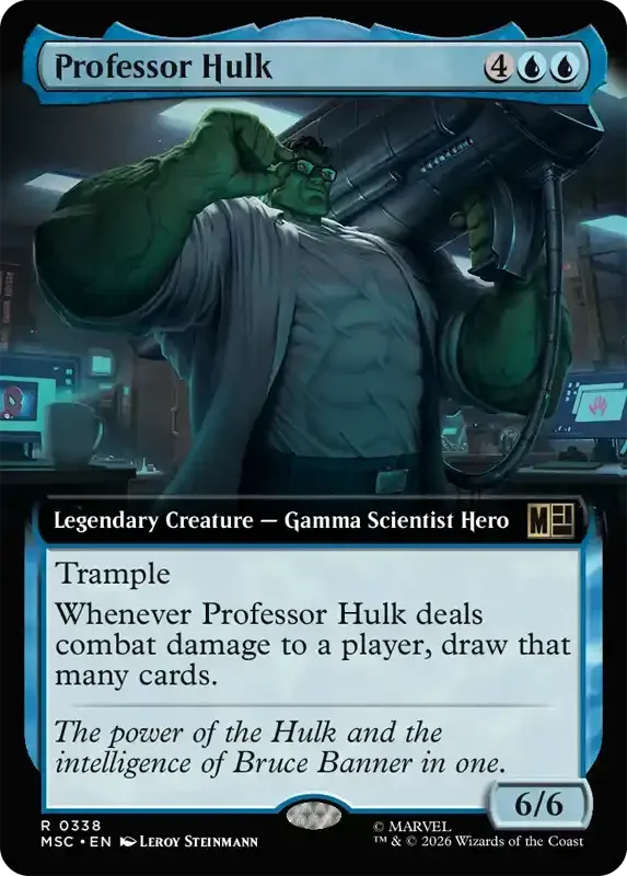 Marvel Super Heroes Set List - Professor Hulk (2. Version)
