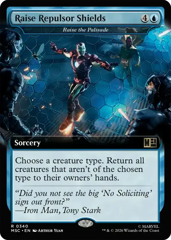 Marvel Super Heroes Set List - Raise the Palisade (2. Version)