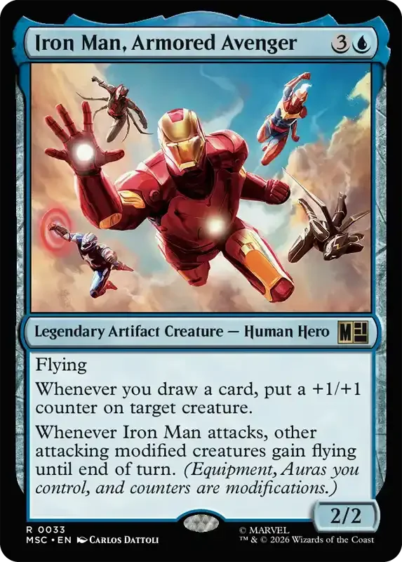 Marvel Super Heroes Set List - Iron Man, Armored Avenger