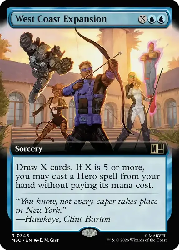 Marvel Super Heroes Set List - West Coast Expansion (2. Version)