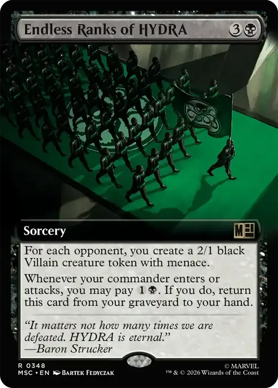 Marvel Super Heroes Set List - Endless Ranks of HYDRA (2. Version)