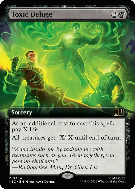 Marvel Super Heroes Set List - Toxic Deluge (2. Version)
