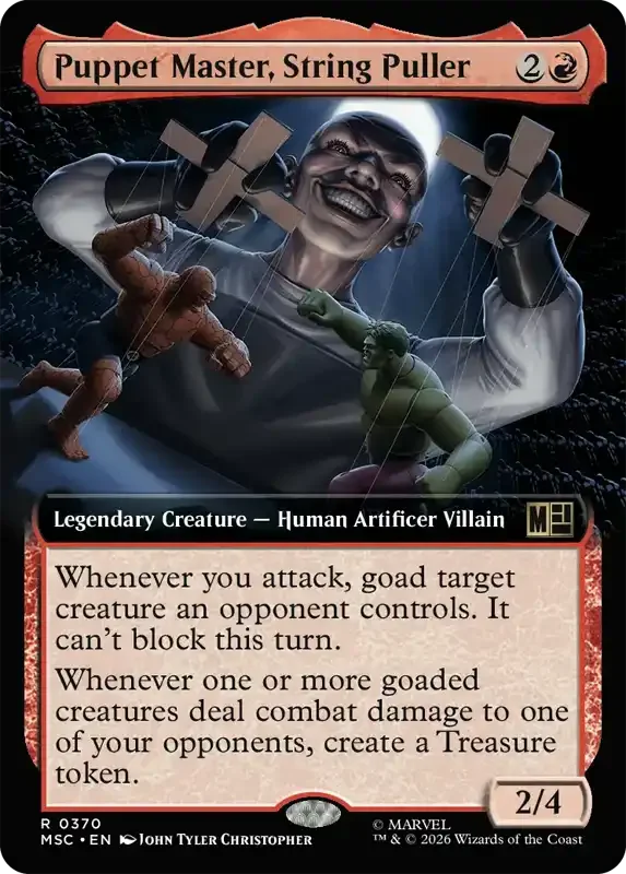 Marvel Super Heroes Set List - Puppet Master, String Puller (2. Version)