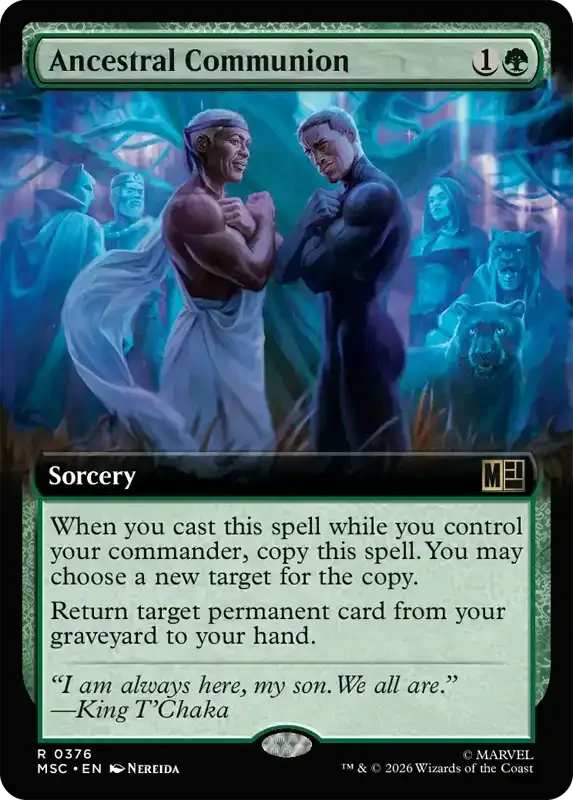 Marvel Super Heroes Set List - Ancestral Communion (2. Version)