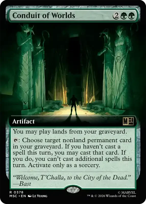 Marvel Super Heroes Set List - Conduit of Worlds (2. Version)