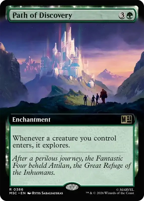 Marvel Super Heroes Set List - Path of Discovery (2. Version)