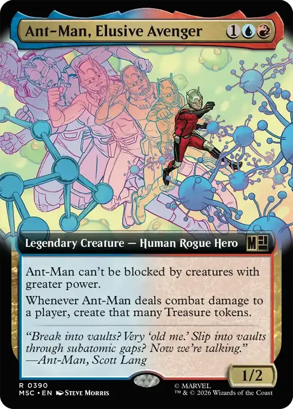 Marvel Super Heroes Set List - Ant-Man, Elusive Avenger (2. Version)
