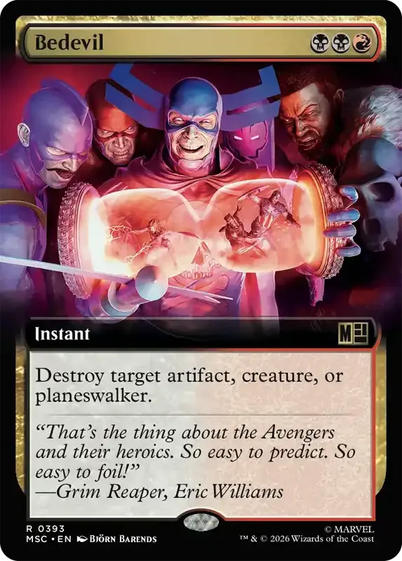 Marvel Super Heroes Set List - Bedevil (2. Version)