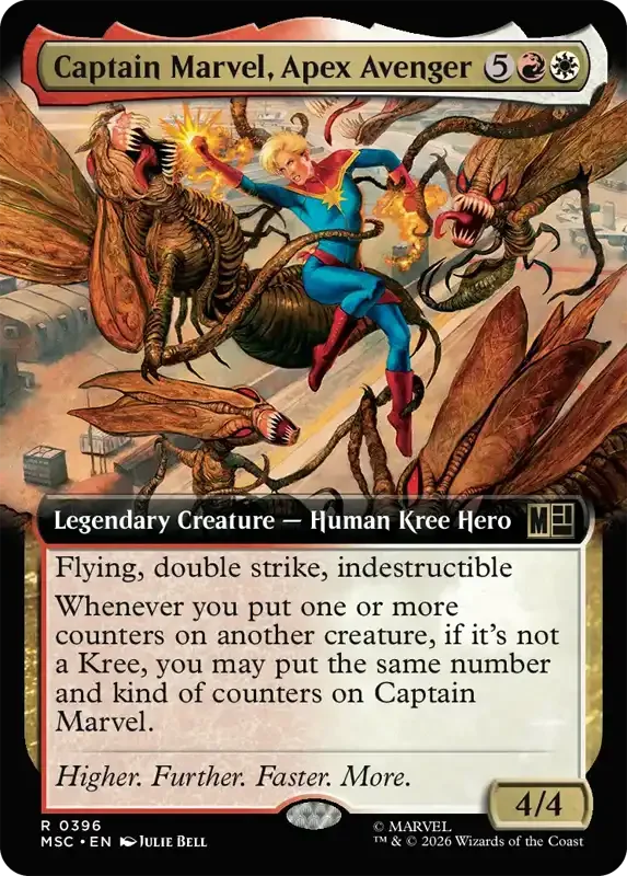 Marvel Super Heroes Set List - Captain Marvel, Apex Avenger (2. Version)