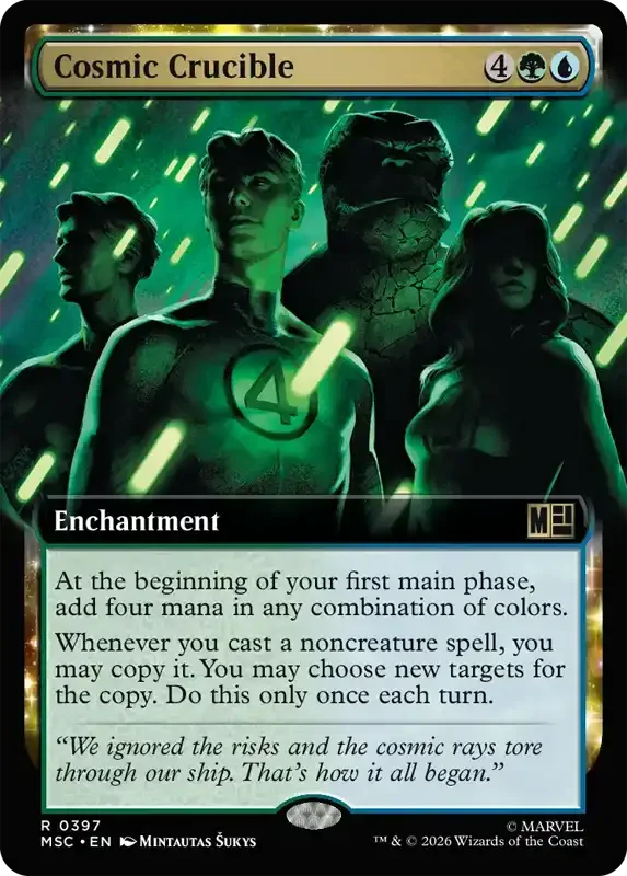 Marvel Super Heroes Set List - Cosmic Crucible (2. Version)