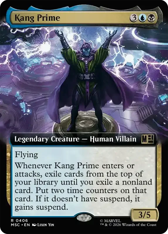 Marvel Super Heroes Set List - Kang Prime (2. Version)