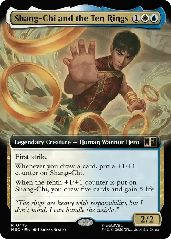 Marvel Super Heroes Set List - Shang-Chi and the Ten Rings (2. Version)