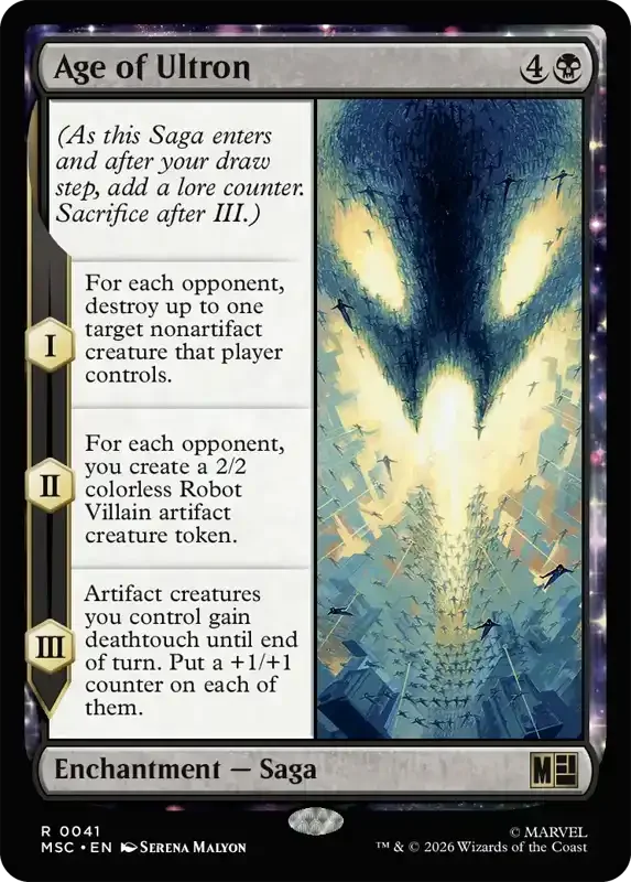 Marvel Super Heroes Set List - Age of Ultron
