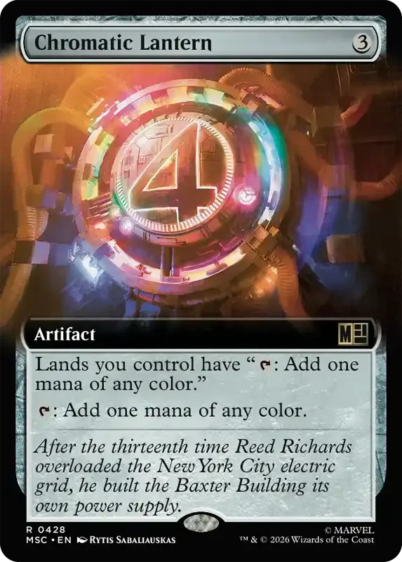 Marvel Super Heroes Set List - Chromatic Lantern (2. Version)