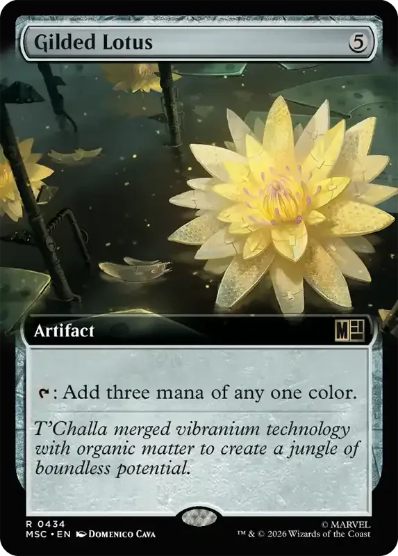 Marvel Super Heroes Set List - Gilded Lotus (2. Version)