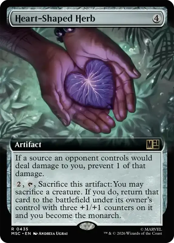 Marvel Super Heroes Set List - Heart-Shaped Herb (2. Version)